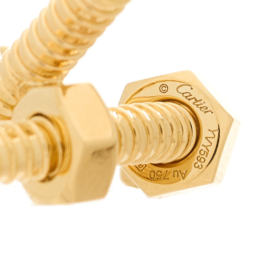 18K Yellow Gold Ecrou Single Left Earring