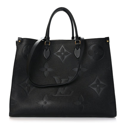 Louis Vuitton Empreinte Monogram Giant Onthego GM Black 1 of 9