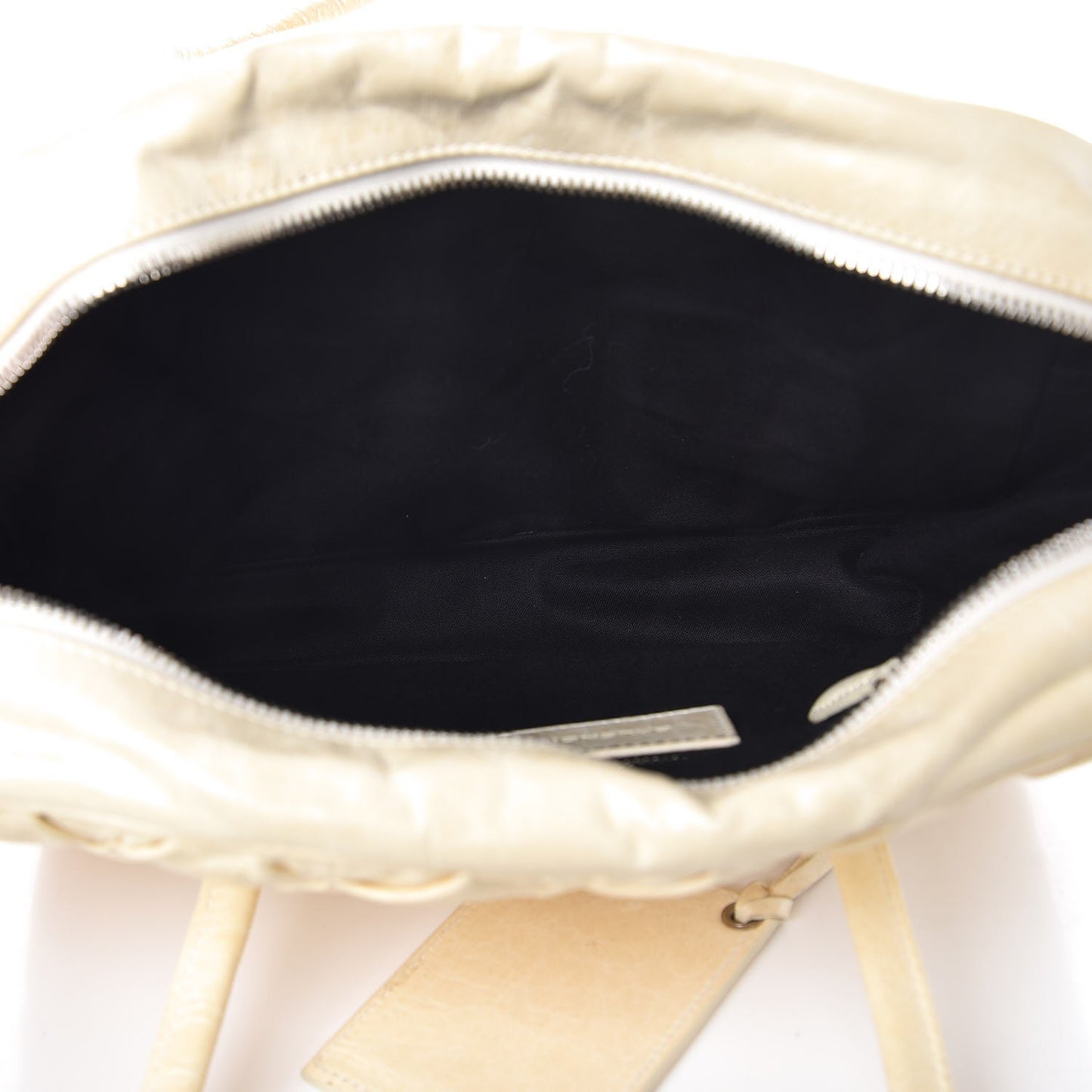 Chevre Quilted Matelasse Ivory