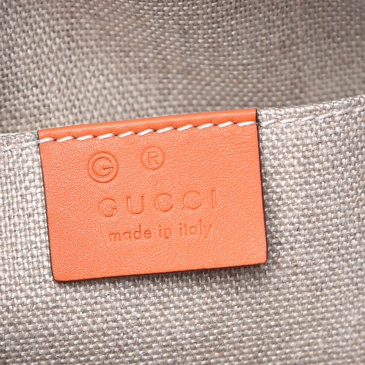 Microguccissima Mini Dome Bag Sun Orange