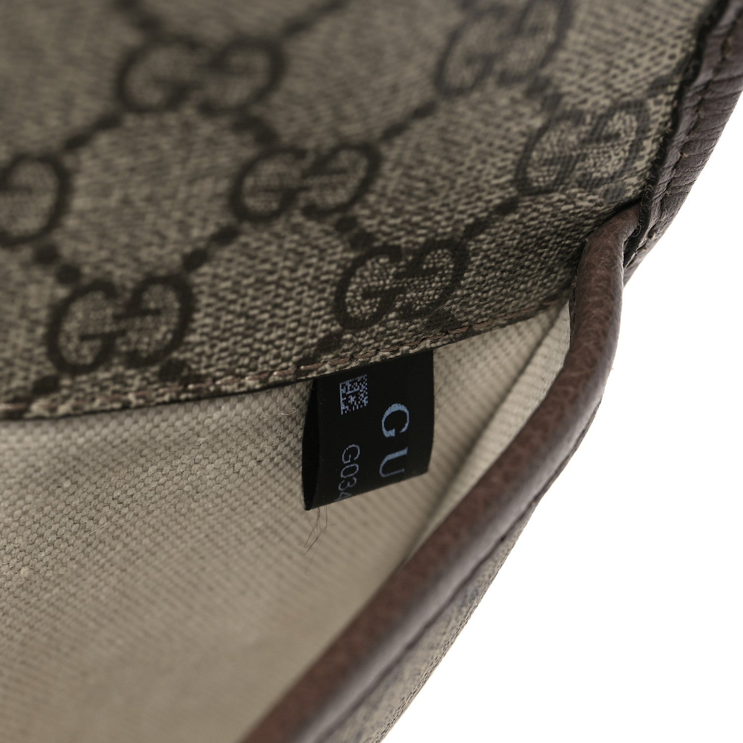 Gucci GG Supreme Monogram Neo Vintage Web Belt Bag Brown 7 of 10
