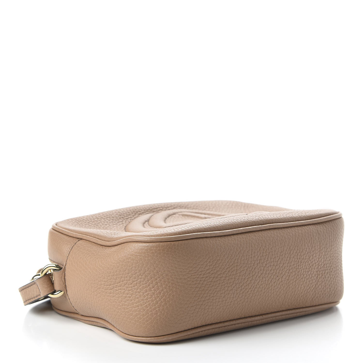 Gucci Pebbled Calfskin Small Soho Disco Bag Camelia 7 of 24