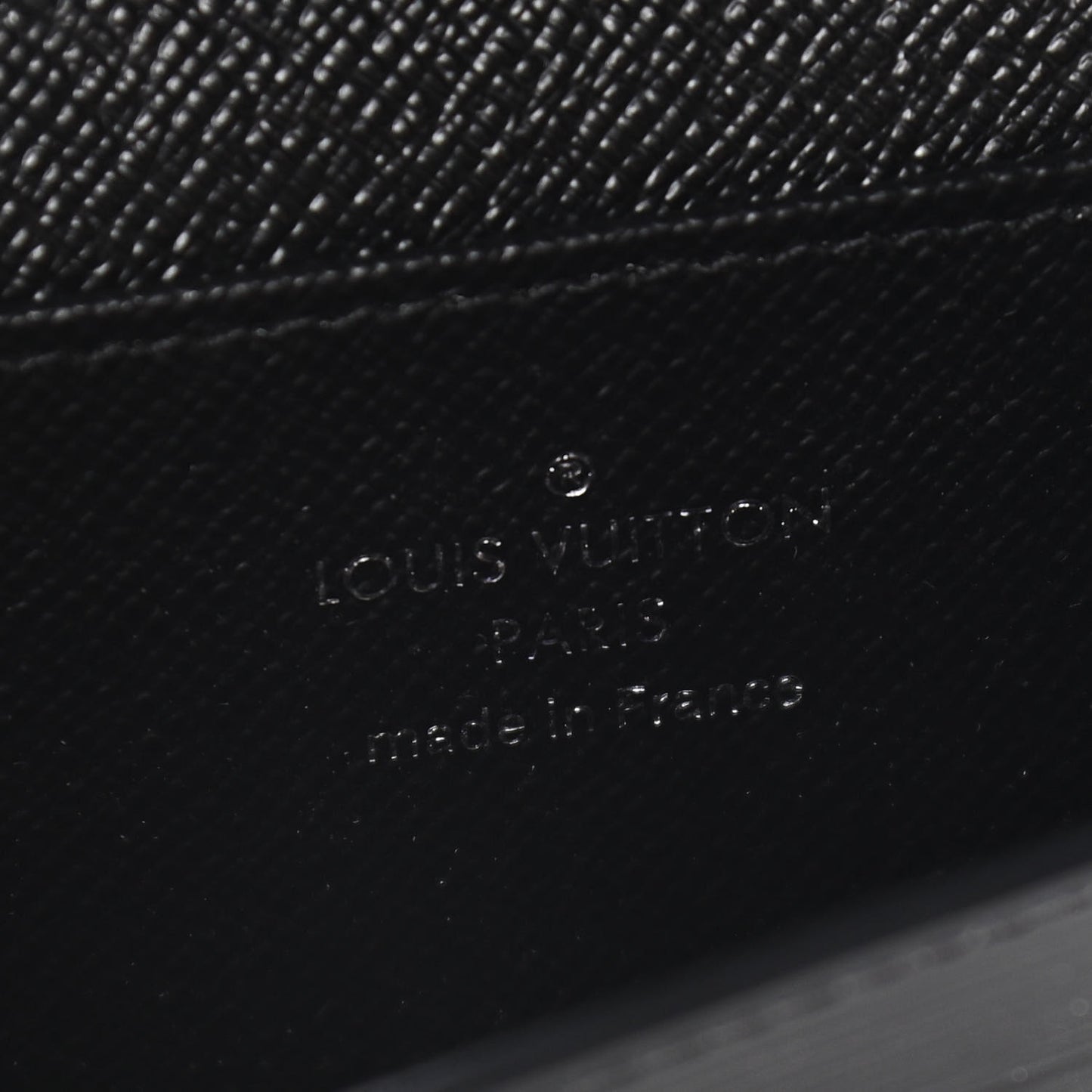 Epi Key Pouch Noir