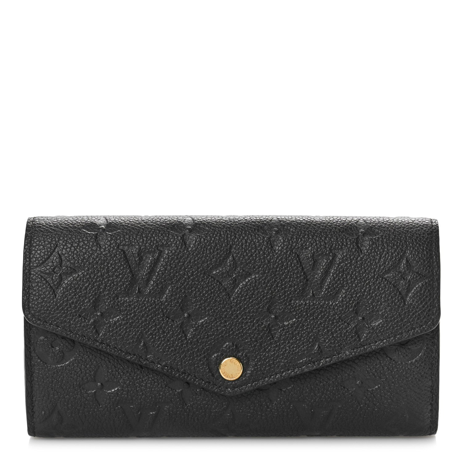 Louis Vuitton Empreinte Sarah Wallet NM Black 1 of 8