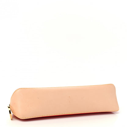 Louis Vuitton Monogram Monogram 2021 Christmas Animation London Elizabeth Pencil Pouch Coquelicot 4 of 8