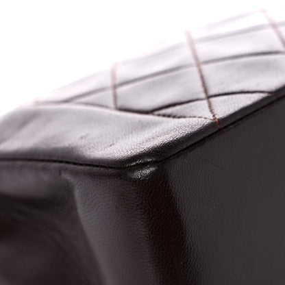 Chanel Lambskin Quilted Medium Single Flap Burgundy 9 of 16