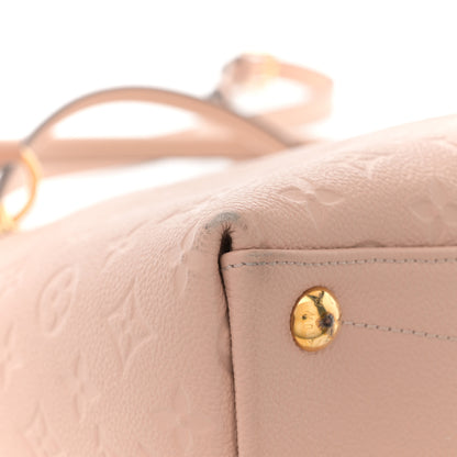 Louis Vuitton Empreinte V Tote MM Beige Rose Creme 15 of 15