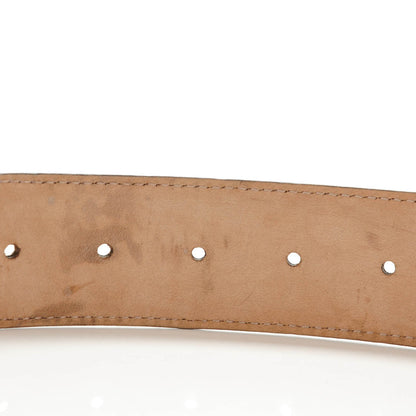 Gucci Canvas Web Interlocking G Belt 80 32 Brown Pink 4 of 6