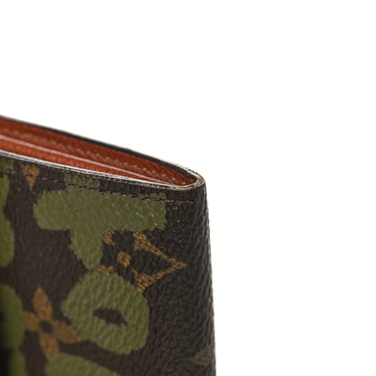 Louis Vuitton Monogram Graffiti Porte-Monnaie Wallet Kaki 7 of 9