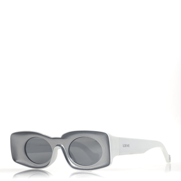 NEW LOEWE SILVER UNISEX SUNGLASSES LOEWE LW40033I 24C Loewe LW40033I Paula main image 3