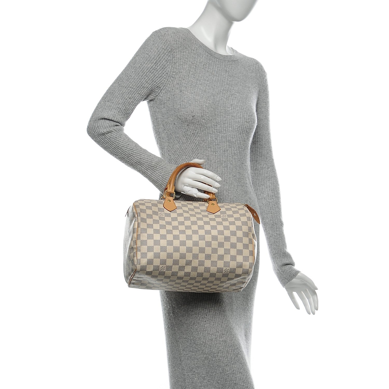 Louis Vuitton Damier Azur Speedy 30 2 of 10