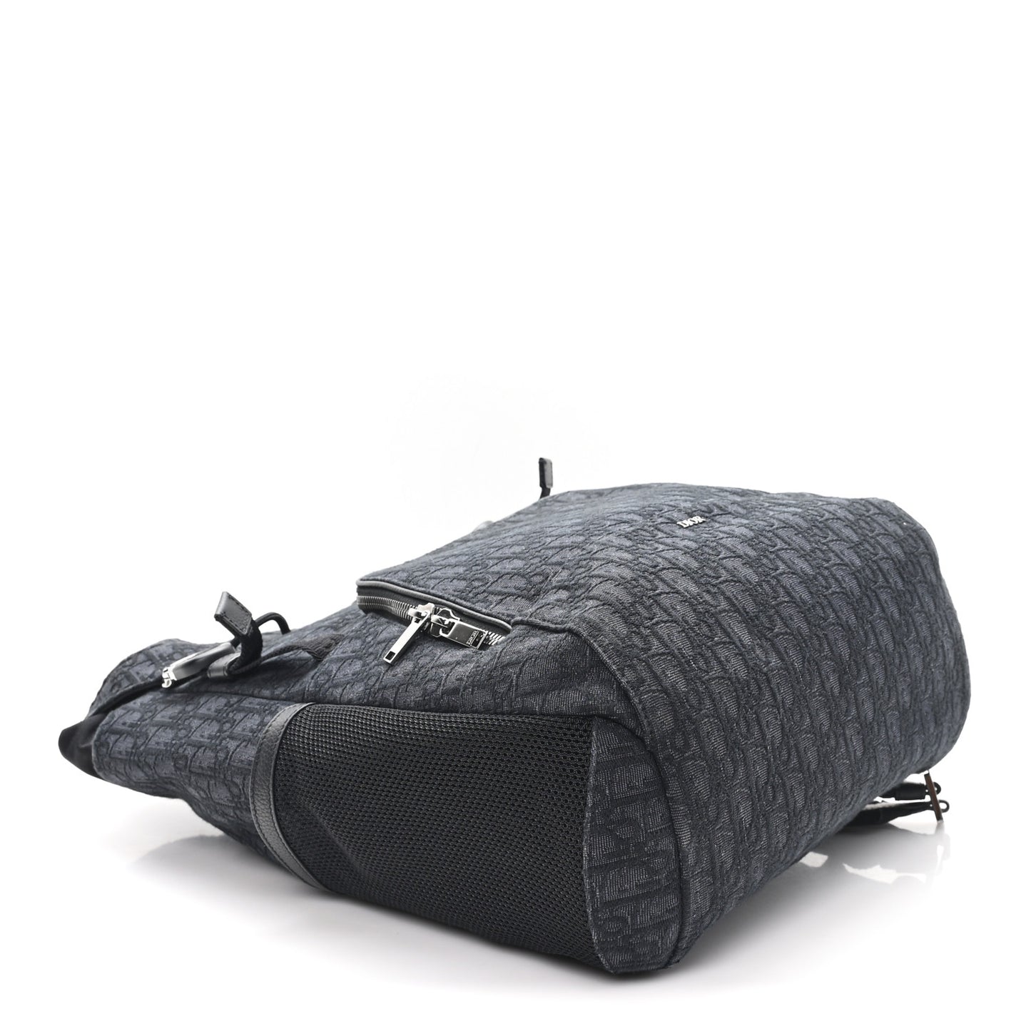 Oblique Calfskin 8 Backpack  Black