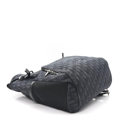 Christian Dior Oblique Calfskin 8 Backpack  Black 4 of 10