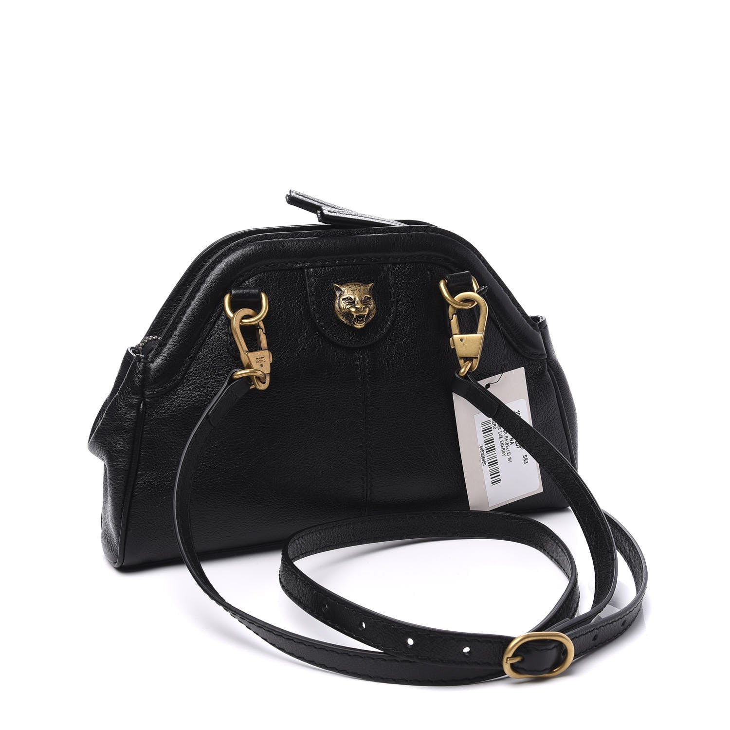 Gucci Calfskin Small Re(Belle) Crossbody Bag Black 2 of 8