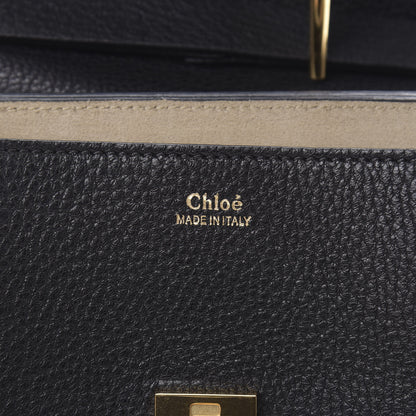 Chloe Grained Lambskin Drew Shoulder Bag Black 6 of 10