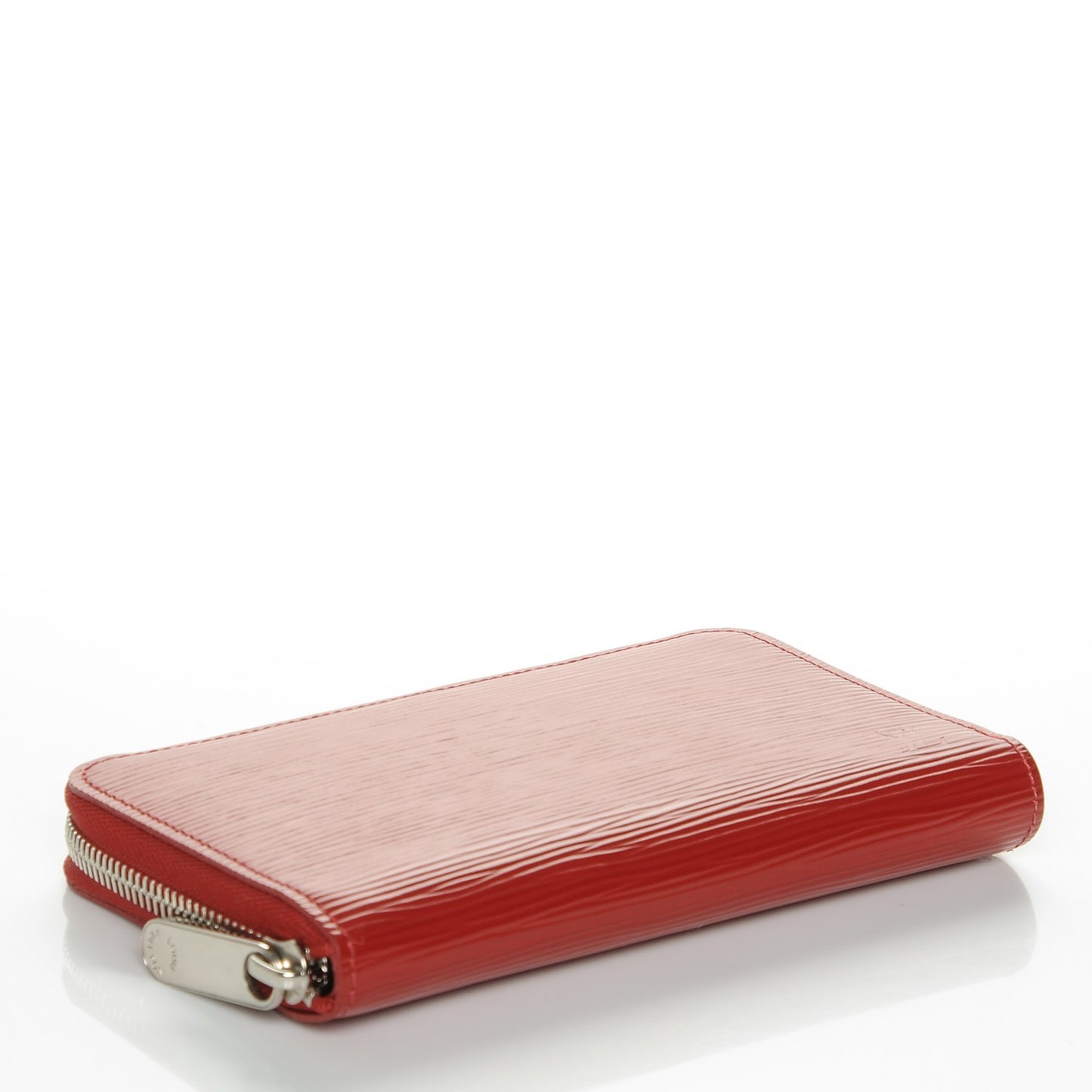 Epi Zippy Compact Wallet Carmine
