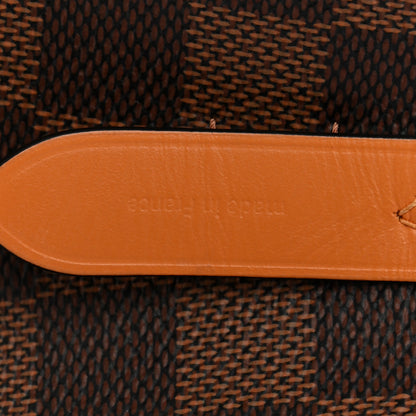 Louis Vuitton Damier Ebene Neonoe MM Safran 7 of 11