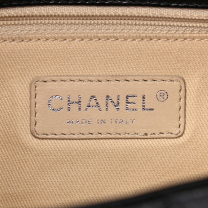 Chanel Glazed Caviar Quilted Small Nature Flap Bag Black 5 of 11