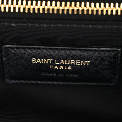 Saint Laurent Grained Lambskin Medium Calypso Dark Currant 6 of 10