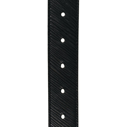 Louis Vuitton Epi 30mm LV Twist Belt 85 34 Black 5 of 5