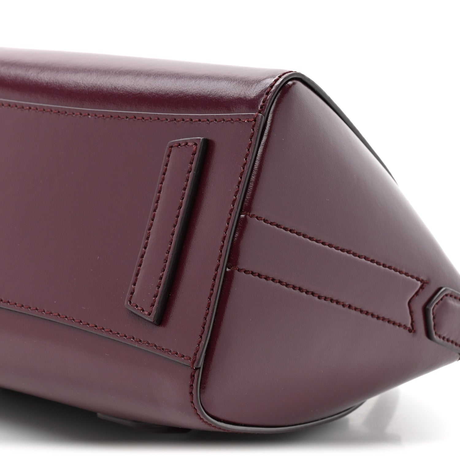 Givenchy Box Calfskin Mini Lock Antigona Oxblood Red 9 of 13