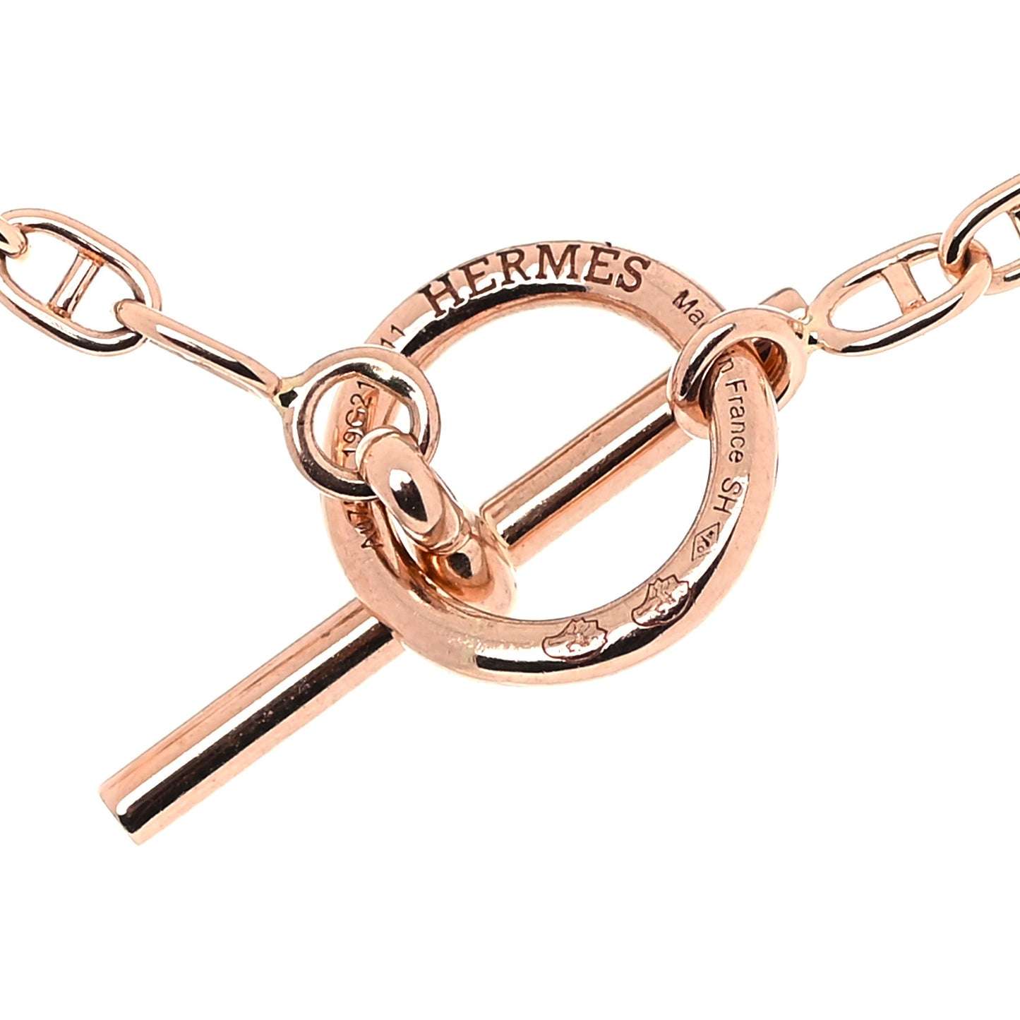 18K Rose Gold TPM Farandole Pendant Necklace SH