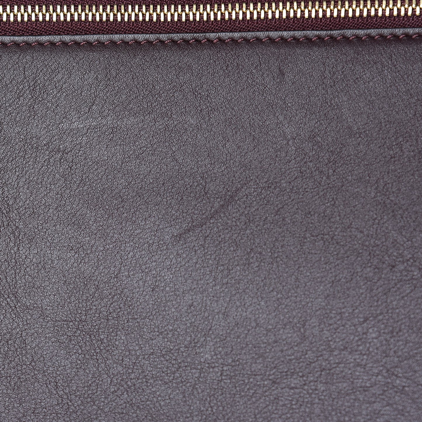 Smooth Calfskin Suede Medium Tri-Color Trapeze Dark Grey