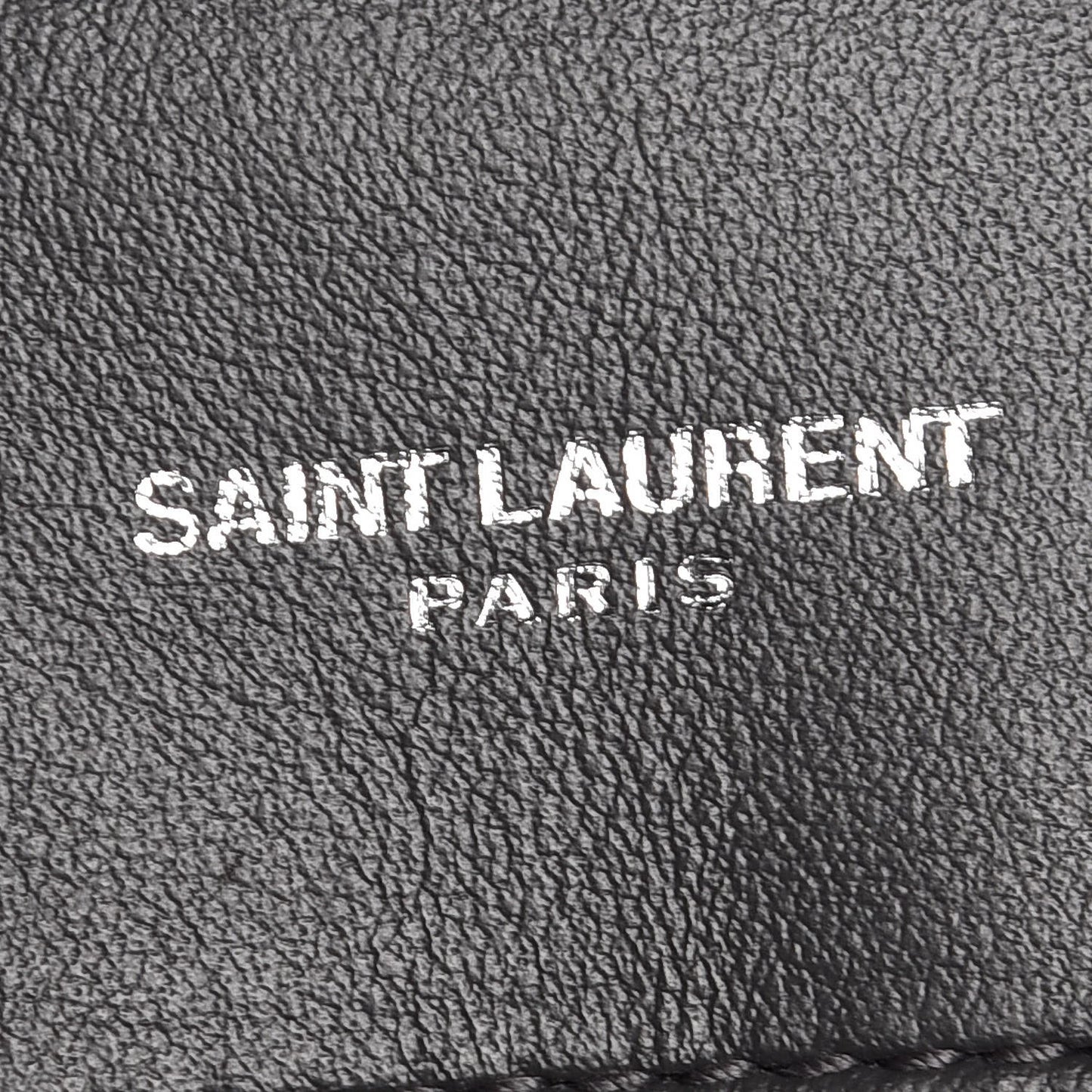Calfskin Y Quilted Monogram Large Loulou Chain Satchel Grey