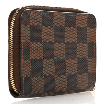 Louis Vuitton Damier Ebene Zippy Coin Purse 3 of 7