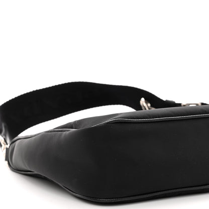 Prada Nylon Re-Edition 2005 Shoulder Bag Black 8 of 10