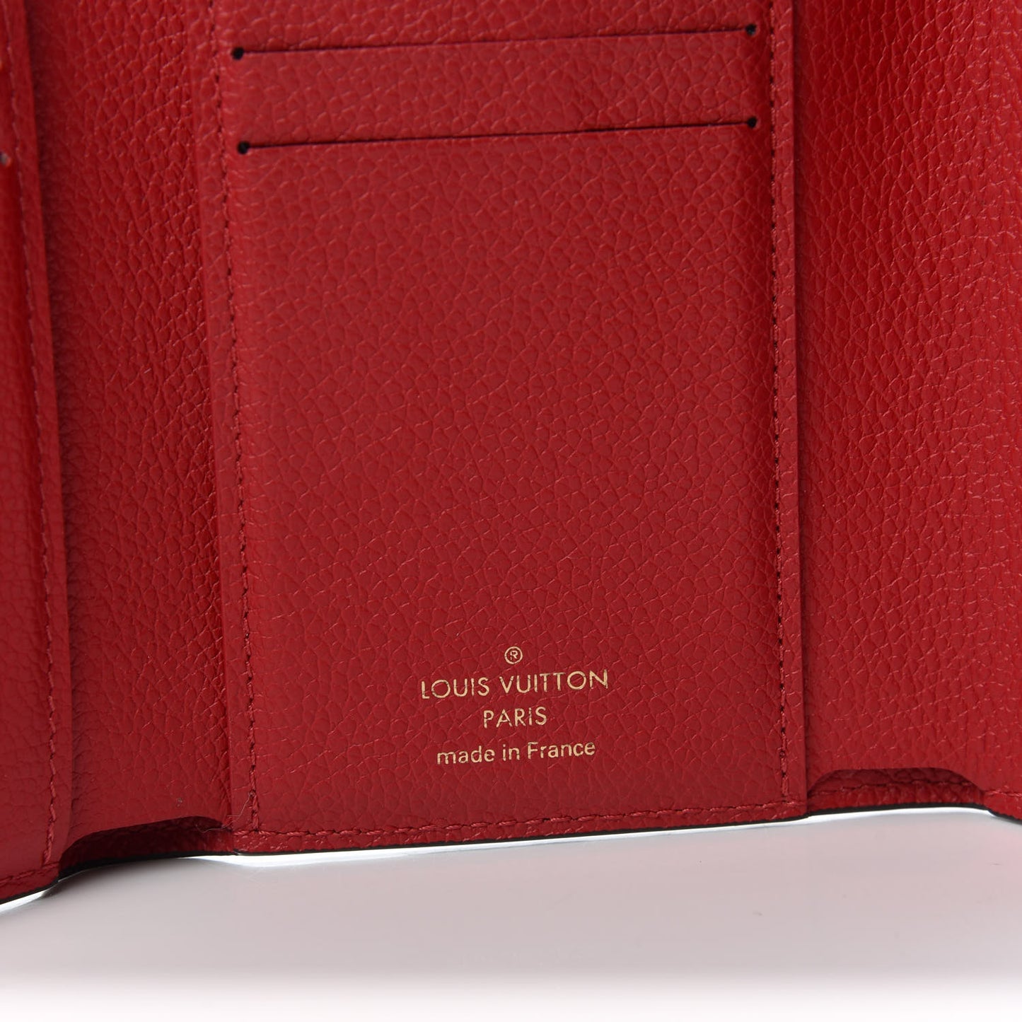 Empreinte Victorine Wallet Scarlet