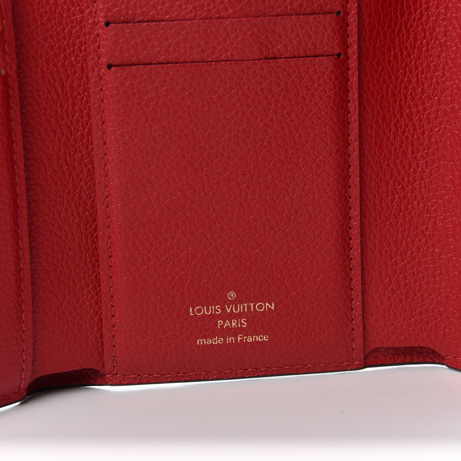 Louis Vuitton Empreinte Victorine Wallet Scarlet 6 of 7