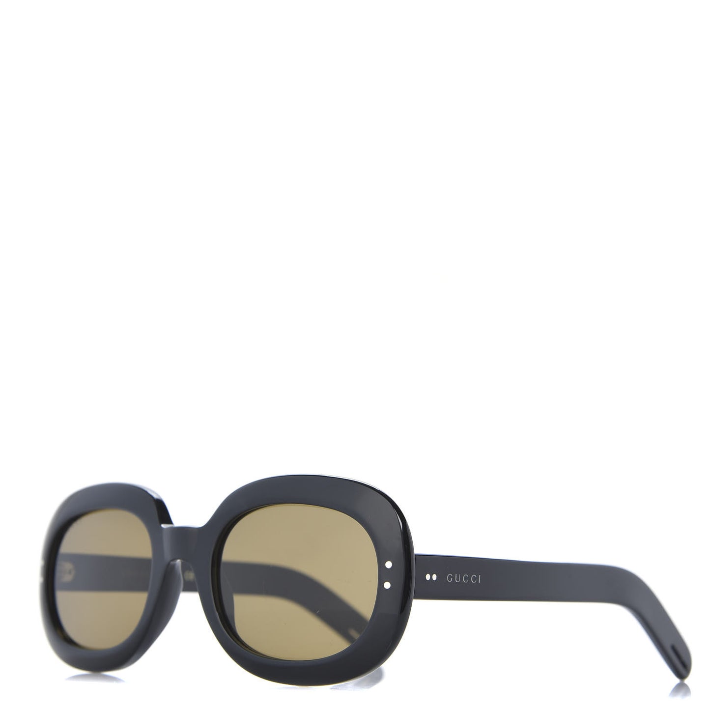 Acetate Round Sunglasses GG0497S Black