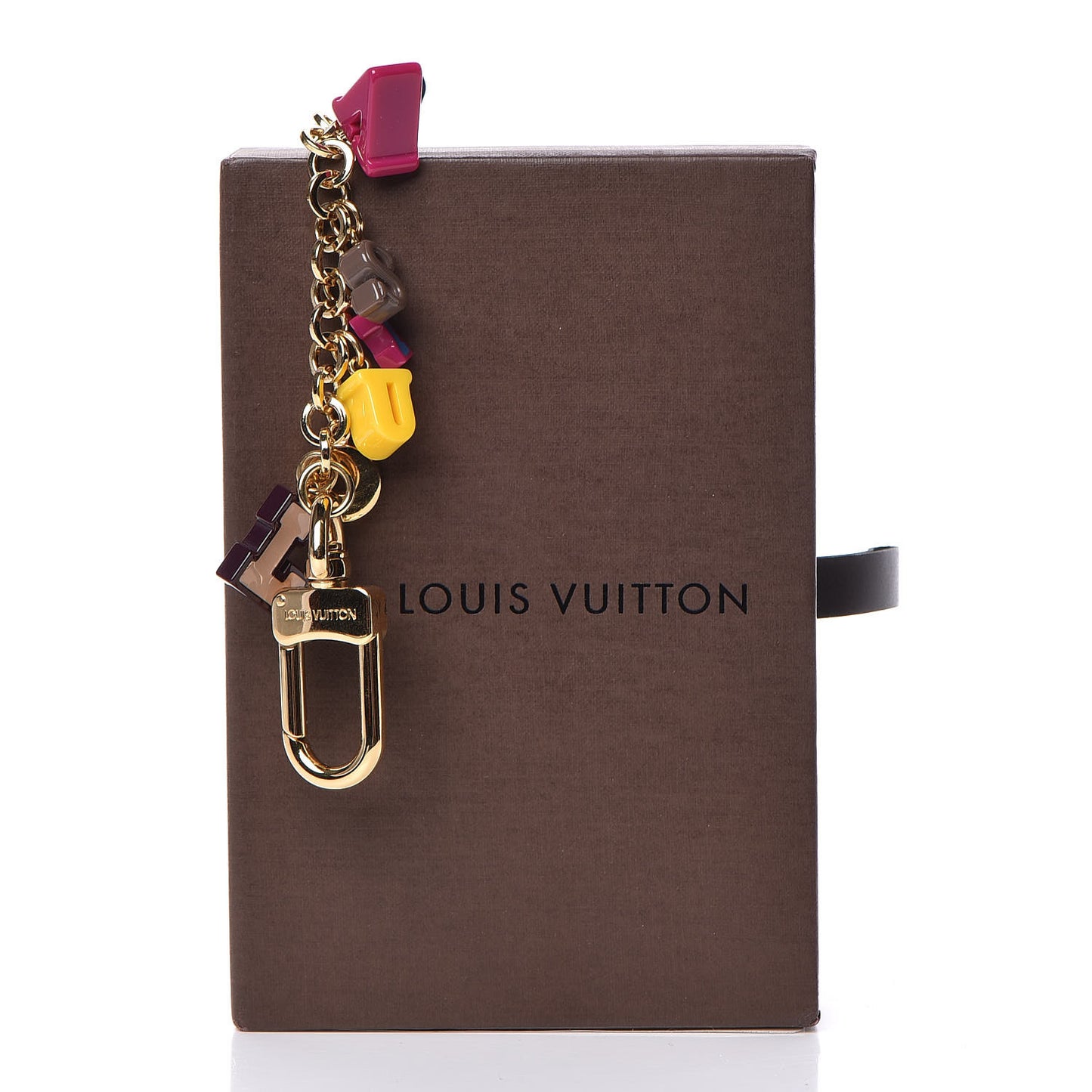 Resin Playtime Bag Charm Multicolor