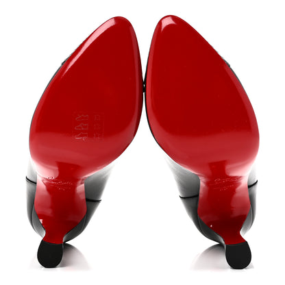 Christian Louboutin Calfskin Shine Me In The 90s 85 Ankle Boots 38 Black 7 of 10