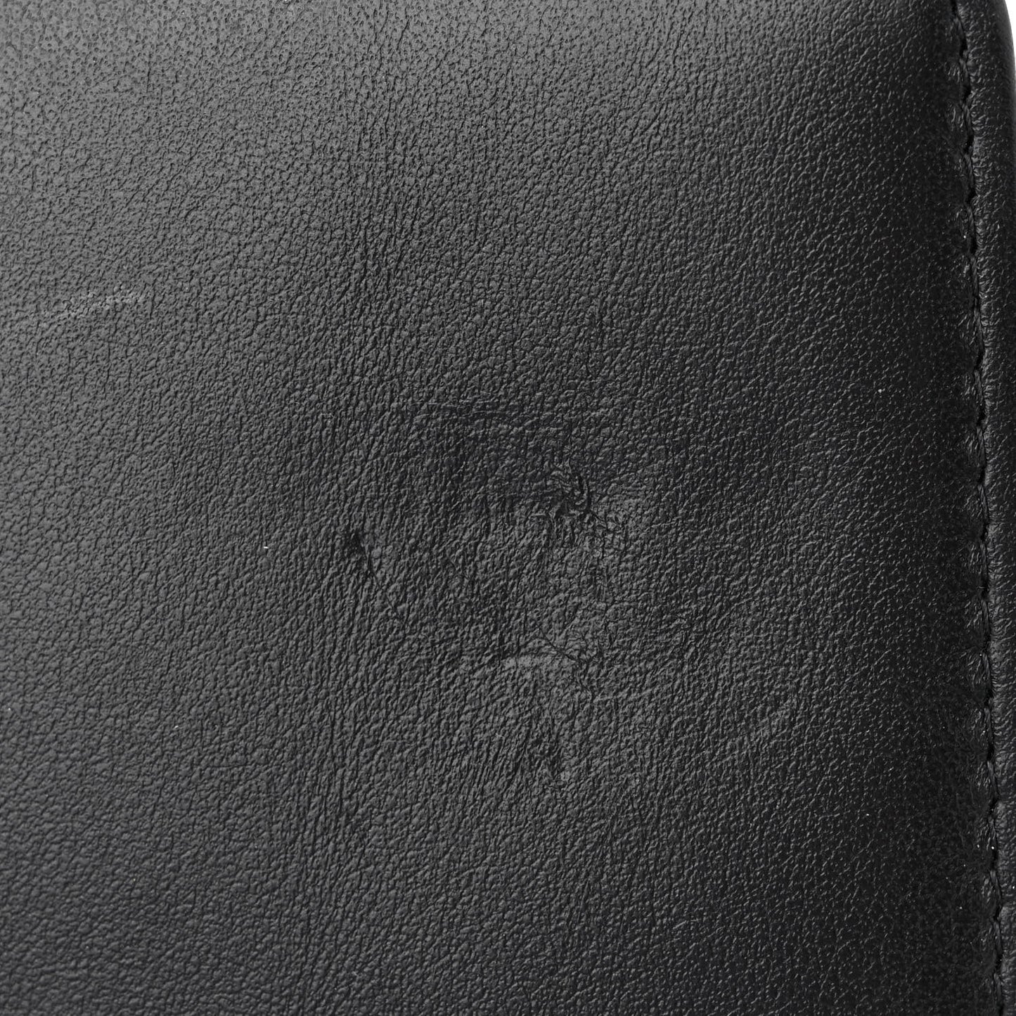 Caviar Quilted Boy Wallet On Chain WOC Black