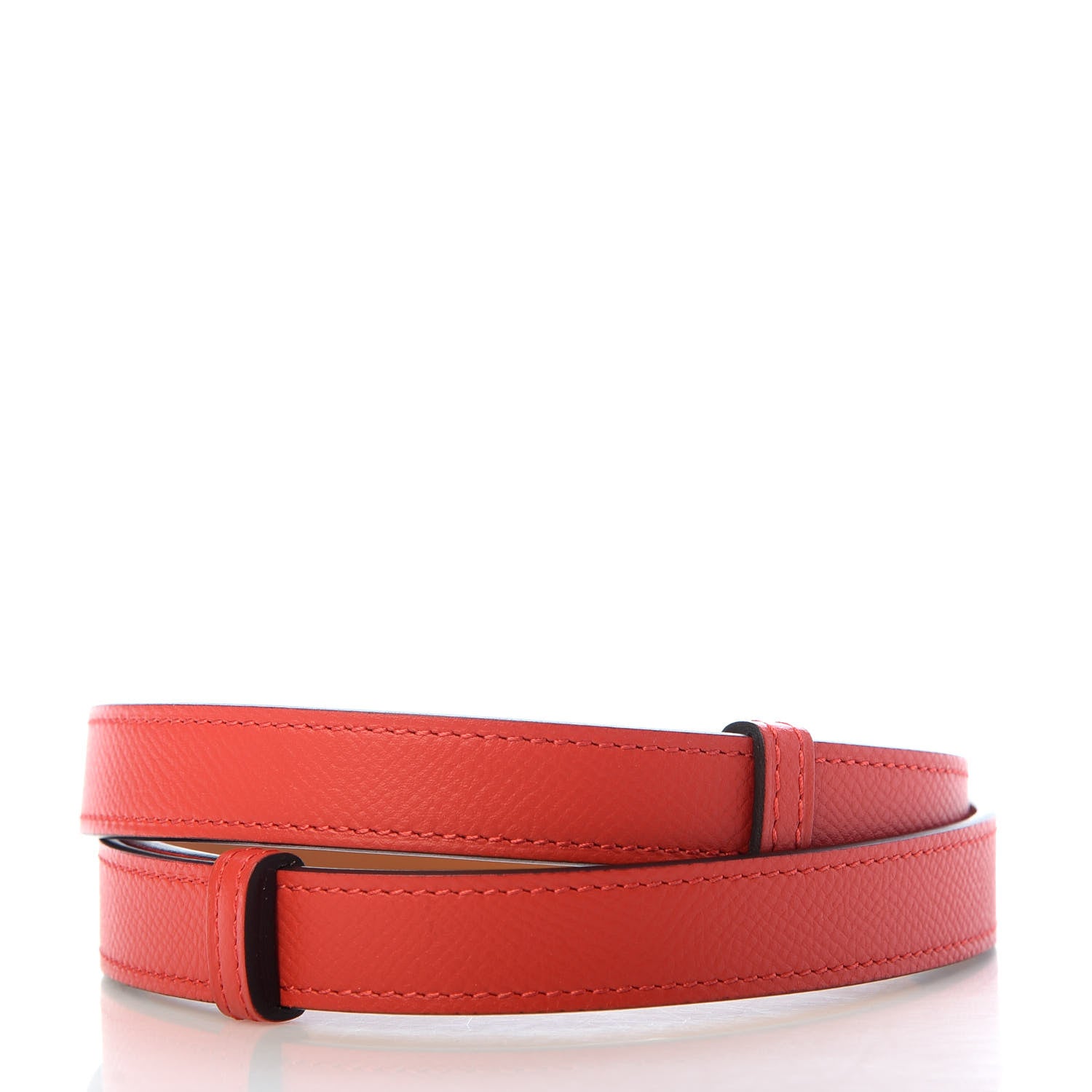 Hermes Epsom Kelly Belt Rouge Tomate 2 of 5