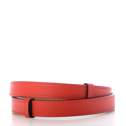 Hermes Epsom Kelly Belt Rouge Tomate 2 of 5