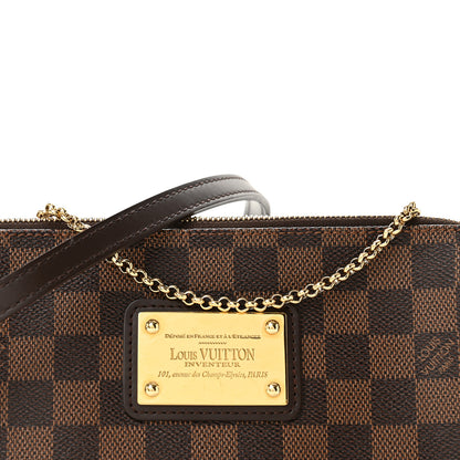 Louis Vuitton Damier Ebene Eva Clutch 8 of 12