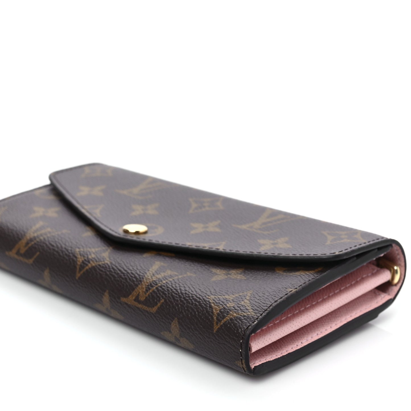 Monogram Sarah Wallet NM Rose Ballerine