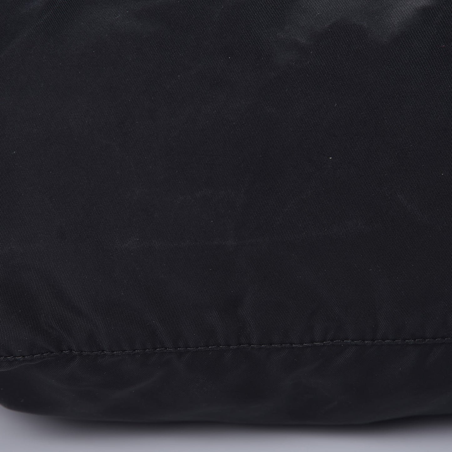 Nylon Vela Messenger Bag Black