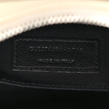 Saint Laurent Lambskin Monogram Small Lou Camera Bag White 7 of 15