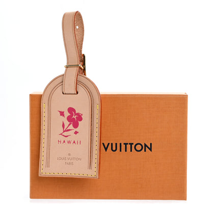 Louis Vuitton Vachetta Hawaii Luggage Tag 7 of 7