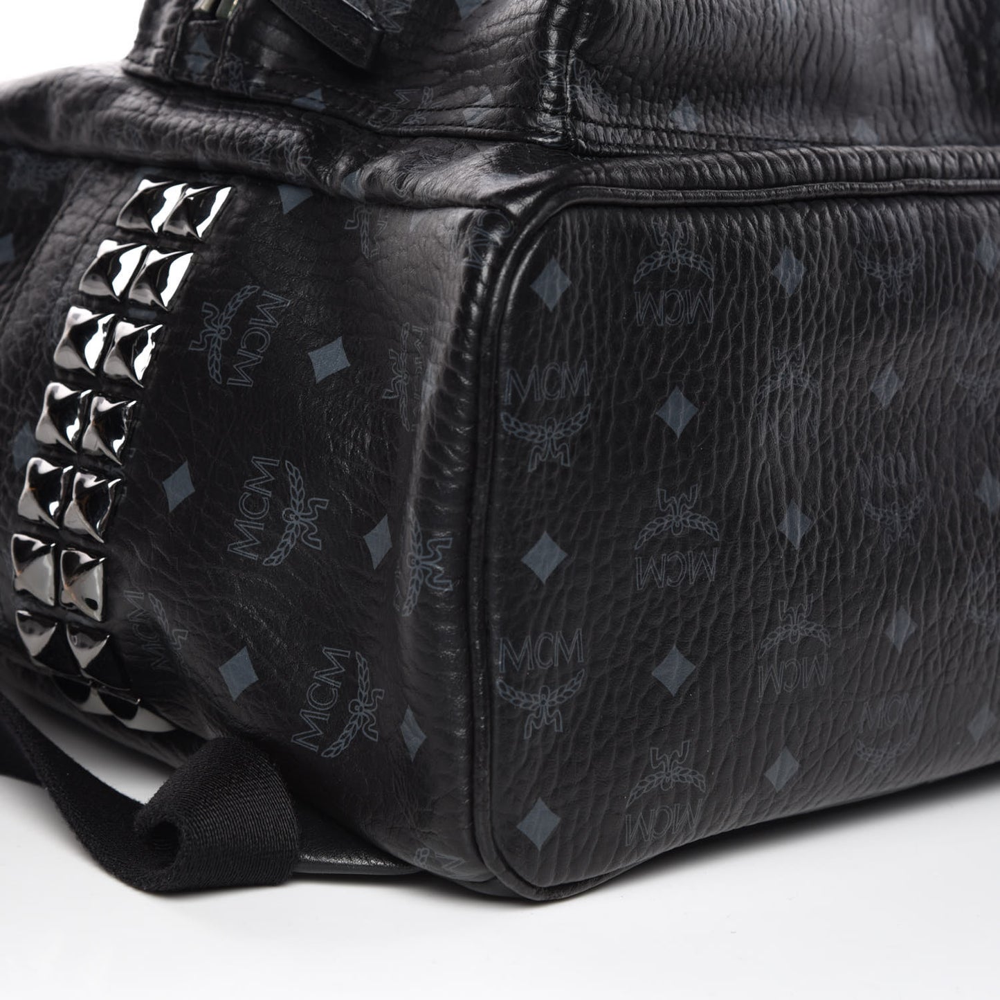 Visetos Medium Side Studs Stark Backpack Black