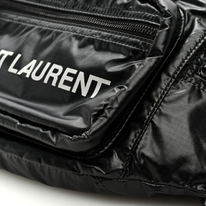 Saint Laurent SAINT LAURENT Nylon Logo Nuxx Body Belt Bag Black 8 of 8