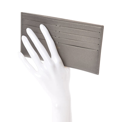 Louis Vuitton Calfskin Felicie Card Holder Insert Champagne Metallise 2 of 6