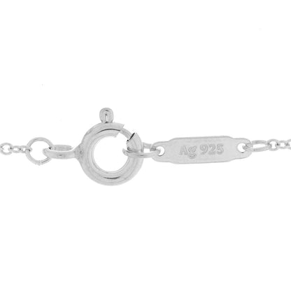 Tiffany Sterling Silver 1837 Circles Pendant Necklace 6 of 7