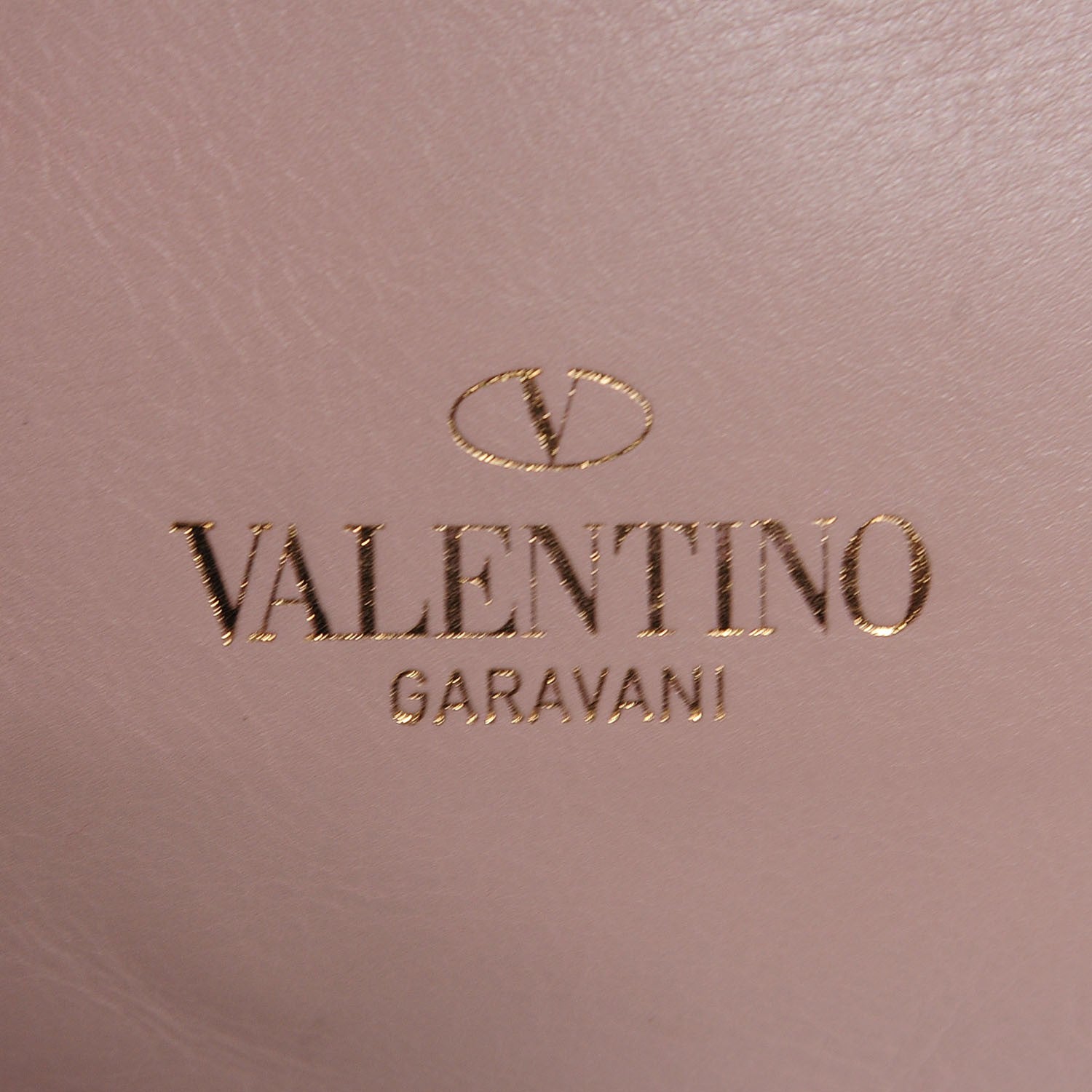 Valentino Garavani Vitello Rockstud Shopper Tote Poudre 8 of 8
