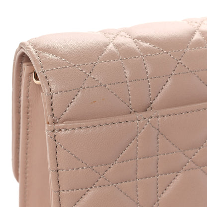 Christian Dior Lambskin Cannage Miss Dior Promenade Pouch Beige 6 of 14