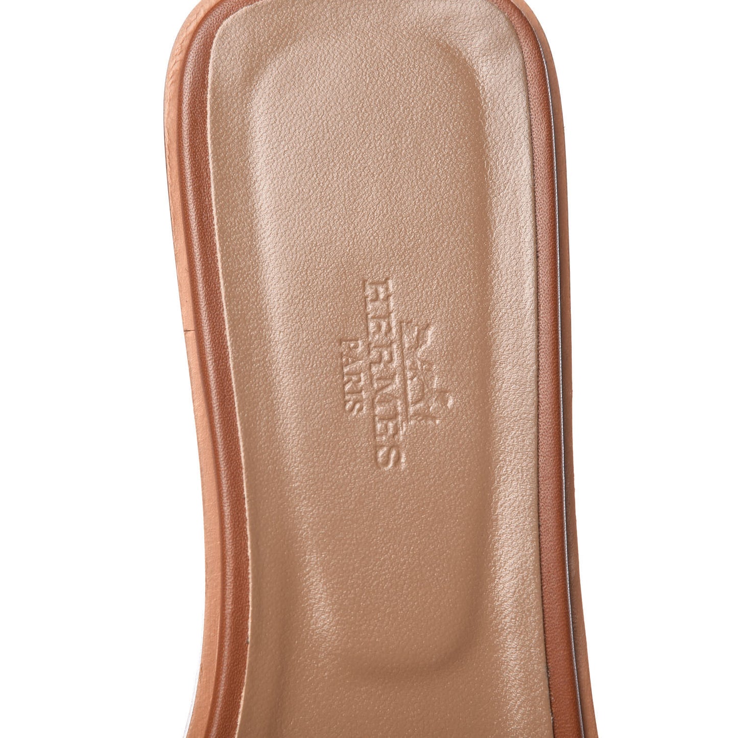 Box Calfskin Oran Sandals 40 Gold